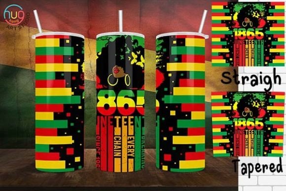 Download Juneteenth Tumbler 20oz Skinny Tumbler - Skinny tumbler Collection