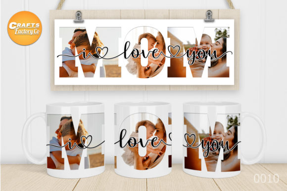 Download I Love You Mom Mug&nbsp; - Premium Bundle