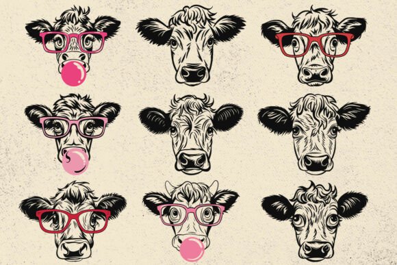 Download Hereford SVG, Cow Head Svg, Heifer Svg - Premium Resources